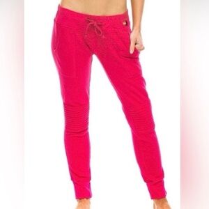 Aviator Nation Cherry Red Ninja Joggers Women’s XL